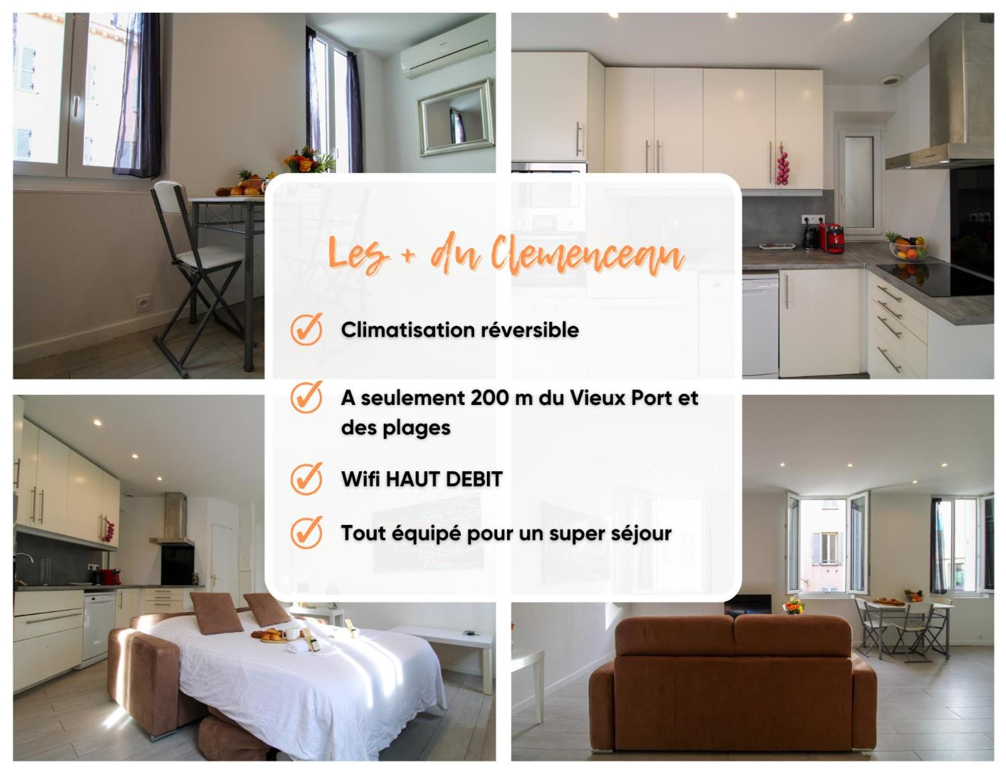 Le Clemenceau By Apirent #Cosy #200M Des Plages #Wifi Cannes Eksteriør billede