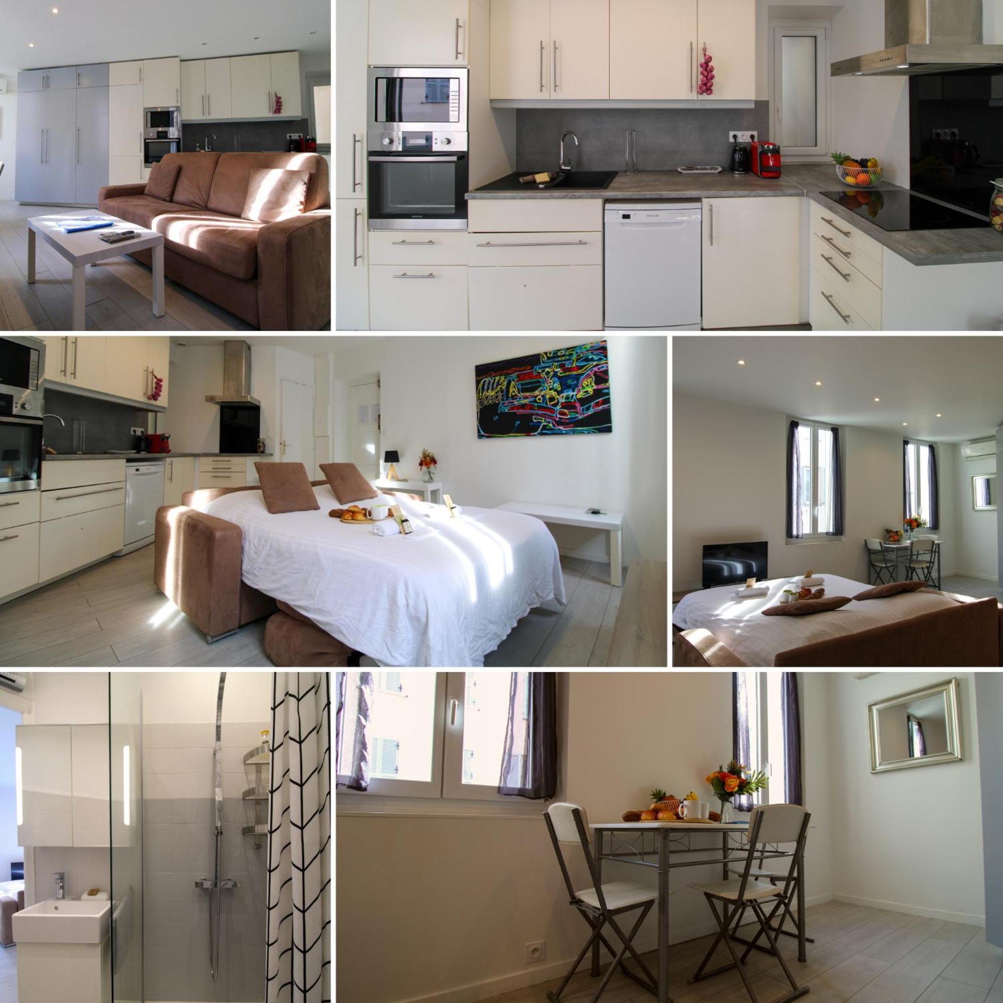 Le Clemenceau By Apirent #Cosy #200M Des Plages #Wifi Cannes Eksteriør billede